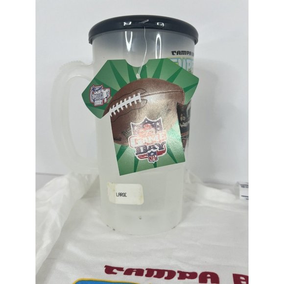 NFL Game Day Super Bowl XXXVII Mug And T Shirt Tampa Bay Bucs vs Oakland Raiders - Picture 6 of 8